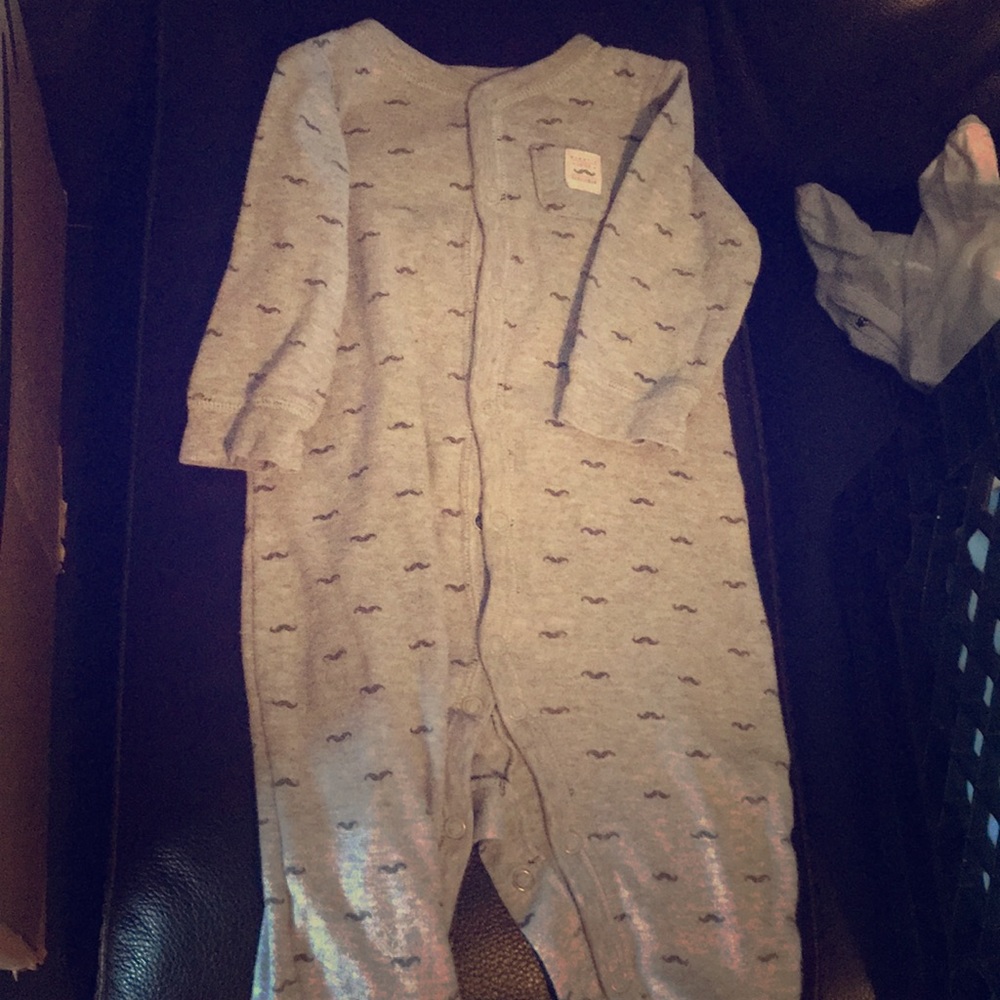 Mustache pajamas